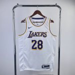 NBA 28 Hachimura Lakers Maillot blanc